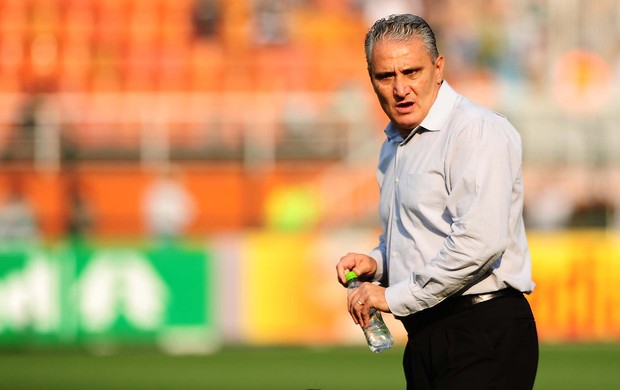 Tite, Palmeiras x Corinthians (Foto: Marcos Ribolli / Globoesporte.com)