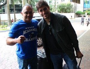 Luiz Dórea e Antônio Carlos "Cara de Sapato" (Foto: Adriano Albuquerque)