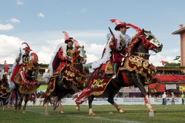 Cavalhadas de Pirenópolis, em Goiás (Foto: Divulgação/Goiás Turismo)