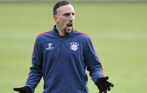 Treino Bayern Ribery (Foto: EFE)