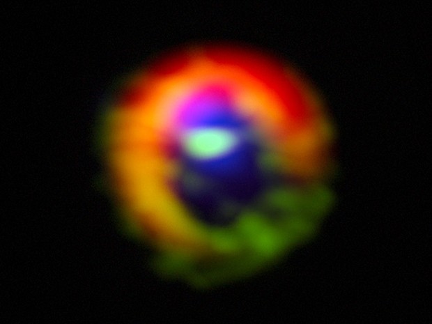 ESO Alma (Foto: Alma (ESO/NAOJ/NRAO), S. Casassus et al.)