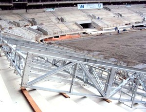 Arena Palmeiras terá estrutura de telões instalada nesta semana