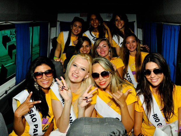 Nove garotas disputam o título de Miss Surda Brasil 2015 (Foto: Eunivan Silva/Lelé Fantim/Miss Surda Brasil/Divulvação)