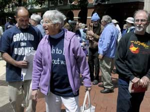 Megan Rice, 83, e dois colegas realizavam protesto antinuclear (Foto: AP Photo)