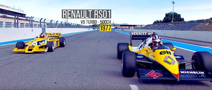 Renault comemora seus 40 anos na F1