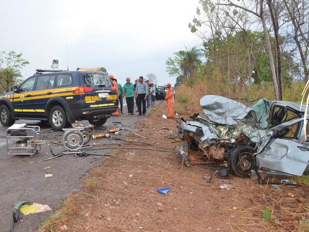 G1 Acidente na BR 153 mata dois e deixa quatro feridos notícias em