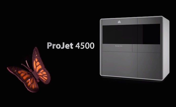 Impressora 3D que produz peças plásticas coloridas chega ao Brasil (Foto: Divulgação/3D System)