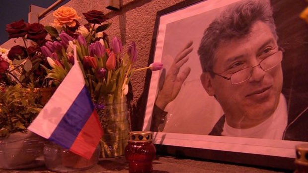 O político opositor Boris Nemtsov foi assassinado no ano passado (Foto: BBC)