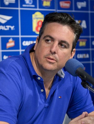Bruno Vicintin, vice-presidente de futebol do Cruzeiro (Foto: Washington Alves / Lightpress)