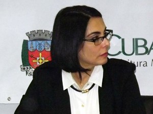 Marcia Rosa, prefeita de Cubatão, SP (Foto: Ivair Vieira Jr/G1)
