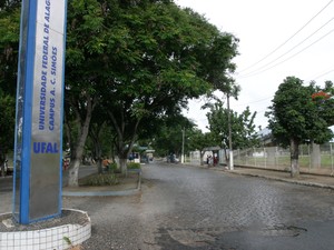 Campus da Ufal em Maceió (Foto: Cortesia/Gilberto Farias/Gazeta de Alagoas)