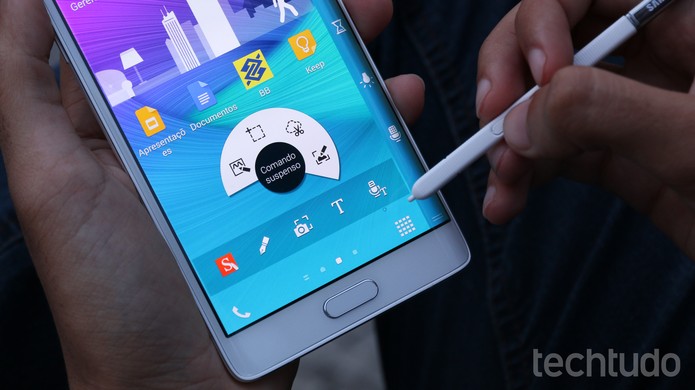 Galaxy Note Edge (Foto: Lucas Mendes/TechTudo) Galaxy Note Edge (Foto: Lucas Mendes/TechTudo)