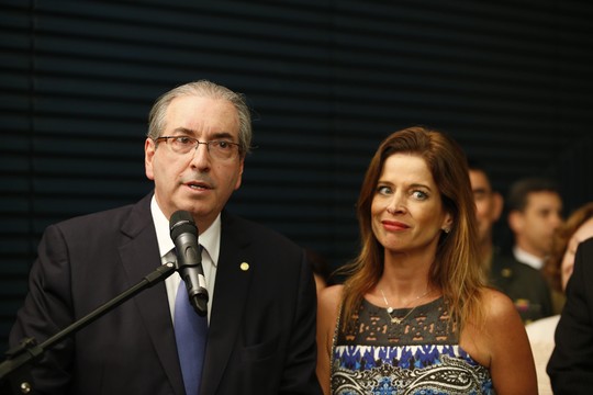 Cláudia Cruz, esposa de Eduardo Cunha, ficou conhecida por seus gastos extravagantes  (Foto: Dida Sampaio/Estadão Conteúdo)