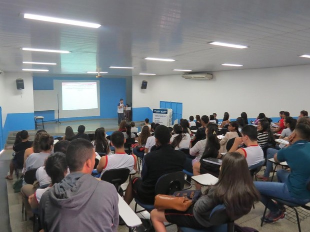A última edição do Aulão Mais Enem foi realizada no colégio Tiradentes, em Porto Velho (Foto: Secom/Governo de Rondônia)
