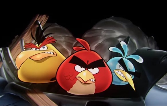 Divirta-se com Angry Birds e os personagens do filme Rio