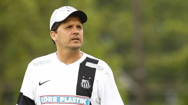 Claudinei Oliveira, treinador do Santos (Foto: Ricardo Saibun/Divulgação Santos FC)