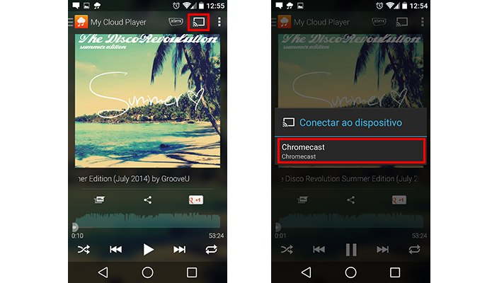 Conecte-se ao Chromecast (Foto: Reprodução/Paulo Alves)