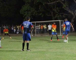 Aloísio Chulapa, jogo beneficente em Angelim, PE (Foto: André Ráguine / GloboEsporte.com)