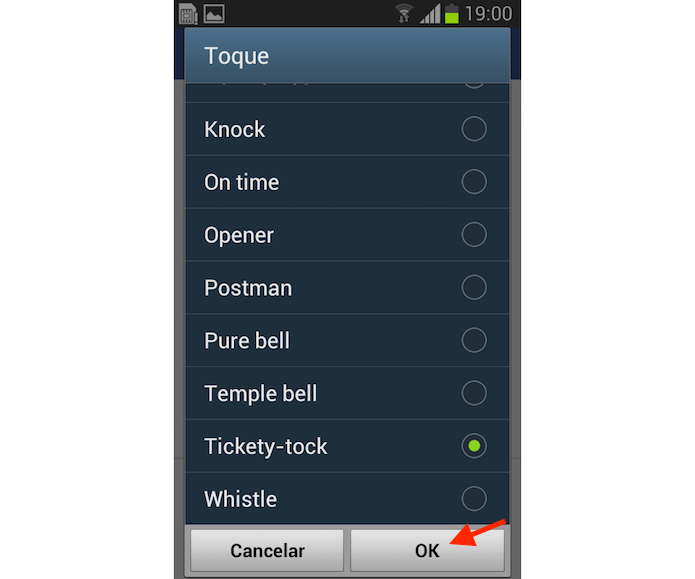 Redefinindo o som de alerta do Facebook para Android (Foto: Reprodução/Marvin Costa)