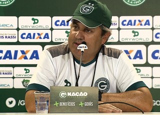 Gilson Kleina, técnico do Goiás (Foto: Reprodução/TV Anhanguera)