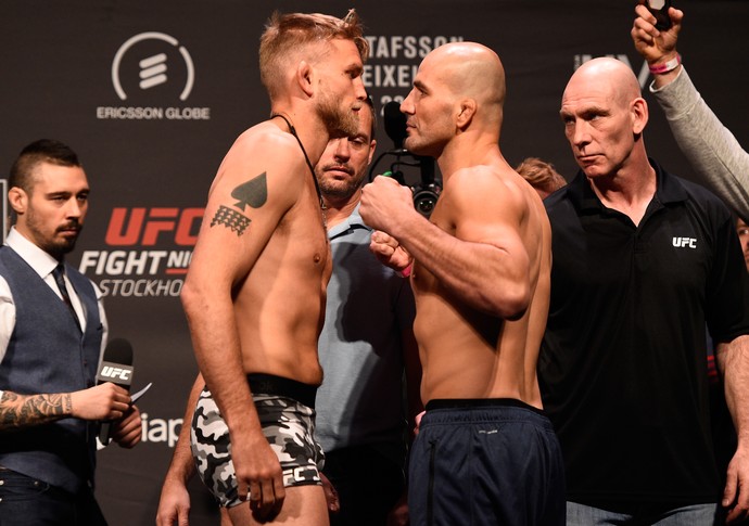 Glover Teixeira Alexander Gustafsson pesagem UFC Suécia (Foto: Getty Images)