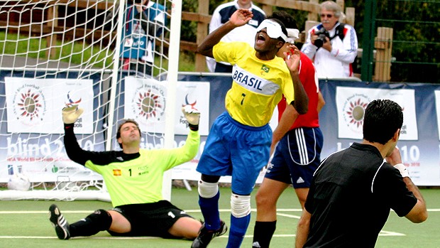 jefinho brasil Mundial de futebol para cegos (Foto: divulgação)