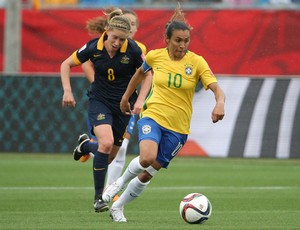 Marta Brasil x Austrália - Mundial Feminino (Foto: Reuters)