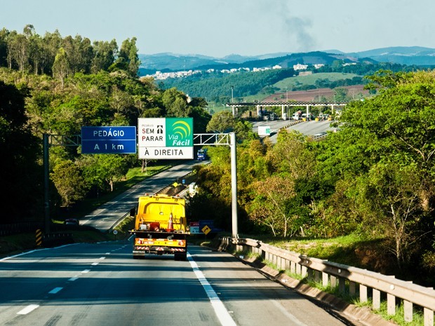 Autopista, Fernão Dias, Pedágio (Foto: Autopista Fernão Dias) Autopista, Fernão Dias, Pedágio (Foto: Autopista Fernão Dias)