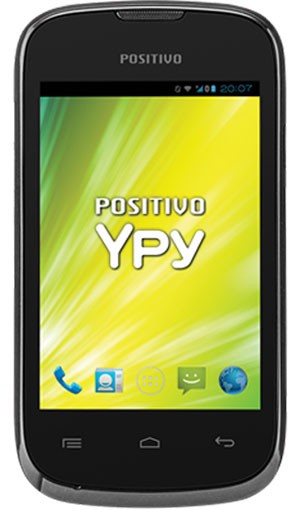 Smartphone Ypy da Positivo Informática (Foto: Divulgação)