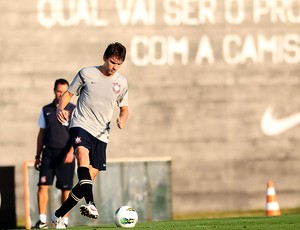 Paulo André treino do Corinthians (Foto: Marcos Ribolli / Globoesporte.com)