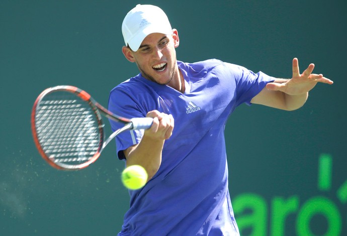 Andy Murray e Dominic Thiem Master Miami tênis (Foto: Agência AP)