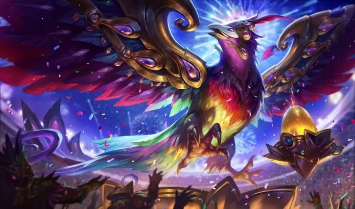 CarnAnivia faz homenagem ao Brasil em League of Legends (Foto: Divulgação/Riot ames)