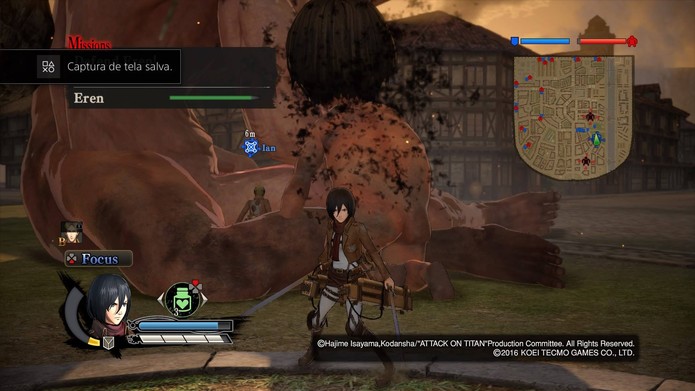 Attack on Titan (Foto: Reprodução/Felipe Vinha)