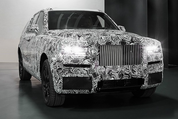 Teaser de primeiro SUV da Rolls-Royce (Foto: Rolls-Royce)