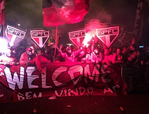 Torcida São Paulo x Atlético-MG (Foto: Alexandre Lozetti)