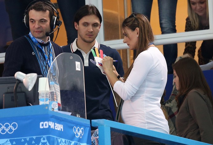 Yelena Isinbayeva e Maxim Trankov (Foto: Getty Images)