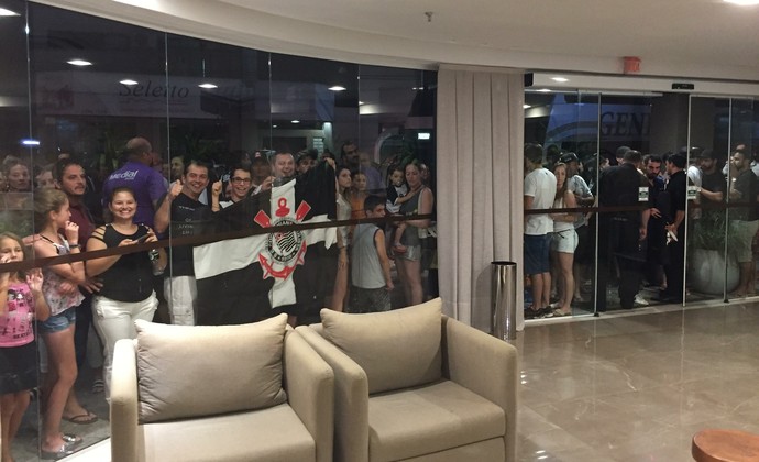 Torcida Corinthians Brusque (Foto: Carlos Augusto Ferrari)