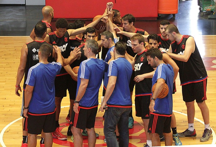 treino basquete flamengo temporada 2015/16 nbb (Foto: Gilvan de Souza / Flamengo)