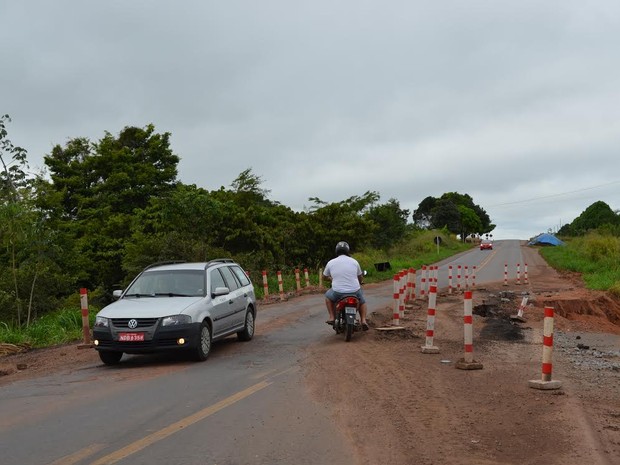 Motoristas reclamam da falta de segurança do local (Foto: Fernanda Bonilha/G1)