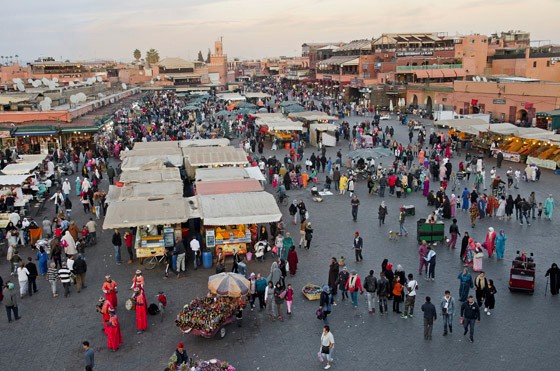 Quase Mil Anos De Exist Ncia O Mercado De Marrakech Borbulha