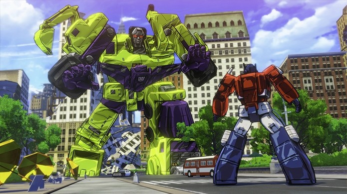 O gigantesco inimigo Devastator já foi confirmado nas primeiras imagens do jogo (Foto: Reprodução/Gematsu)