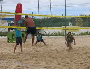 vôlei de praia Ricardo e Álvaro Filho Saquarema (Foto: Helena Rebello )