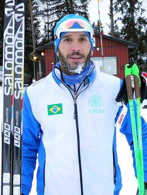 Leandro Ribela, esqui cross-country em Oestersund, Suécia (Foto:  Divulgação / CBDN)
