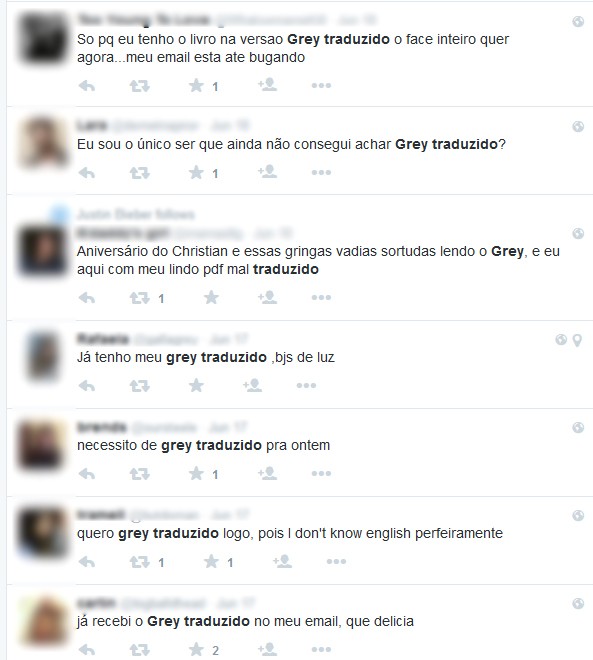 Fãs falam sobre traduções não-oficiais do livro 'Grey', da série '50 tons de cinza'