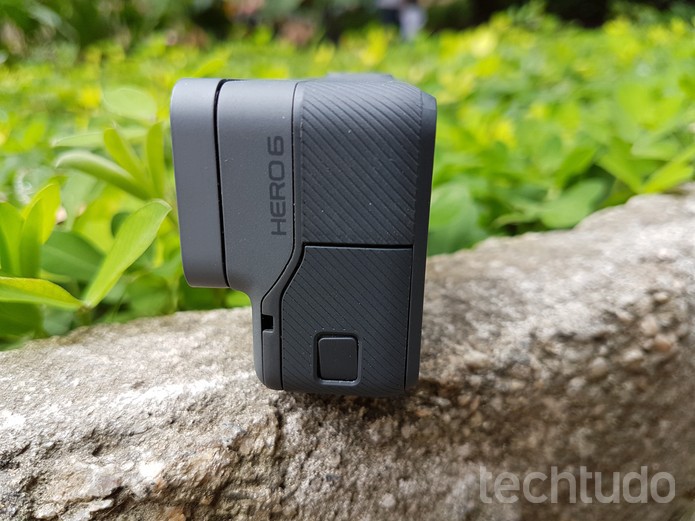 Agora é possível capturar vídeos em 4K 30 fps muito bem estabilizados (Foto: João Gabriel Balbi/TechTudo) Agora é possível capturar vídeos em 4K 30 fps muito bem estabilizados (Foto: João Gabriel Balbi/TechTudo)