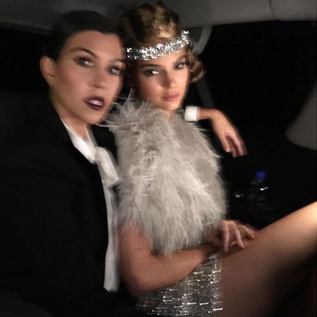 Kourtney Kardashian e Kendall Jenner (Foto: Instagram/ Reprodução)