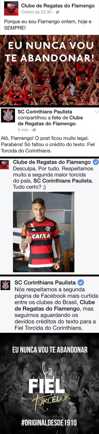 Montagem Flamengo e Corinthians (Foto: Globoesporte.com)