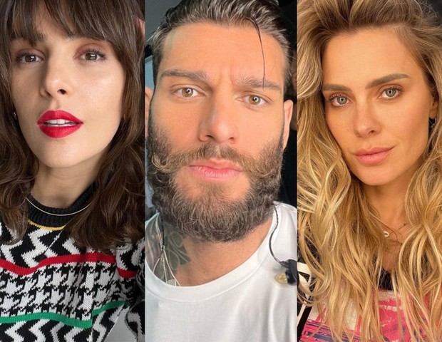 Monica Benini, Lucas Lucco e Carolina Dieckmann são alguns dos famosos que reverteram seus procedimentos estéticos (Foto: Reprodução/Instagram)