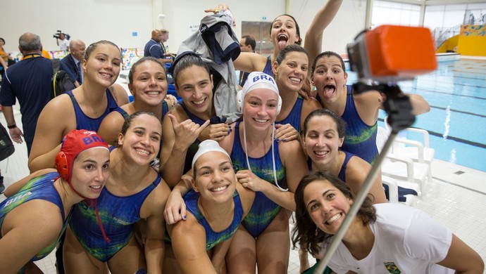 Bronze Polo Aquatico feminino Brasil Pan-Americano (Foto: Jonne Roriz/Exemplus/COB)