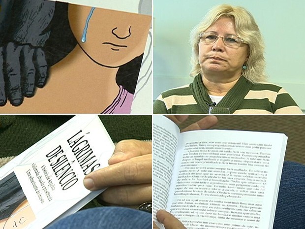 Angela Chaves conta em livro 10 anos de abusos na infância (Foto: Reprodução/RBS TV)